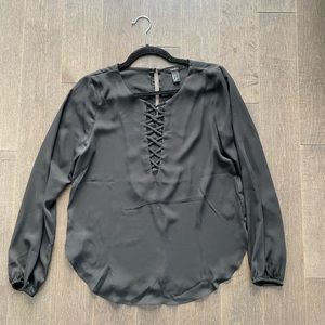 Forever 21 criss cross blouse